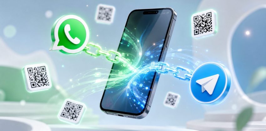 ساخت لینک مستقیم واتس‌اپ و تلگرام هداکو